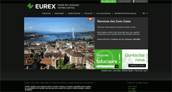 Desktop Screenshot of eurexsuisse.com